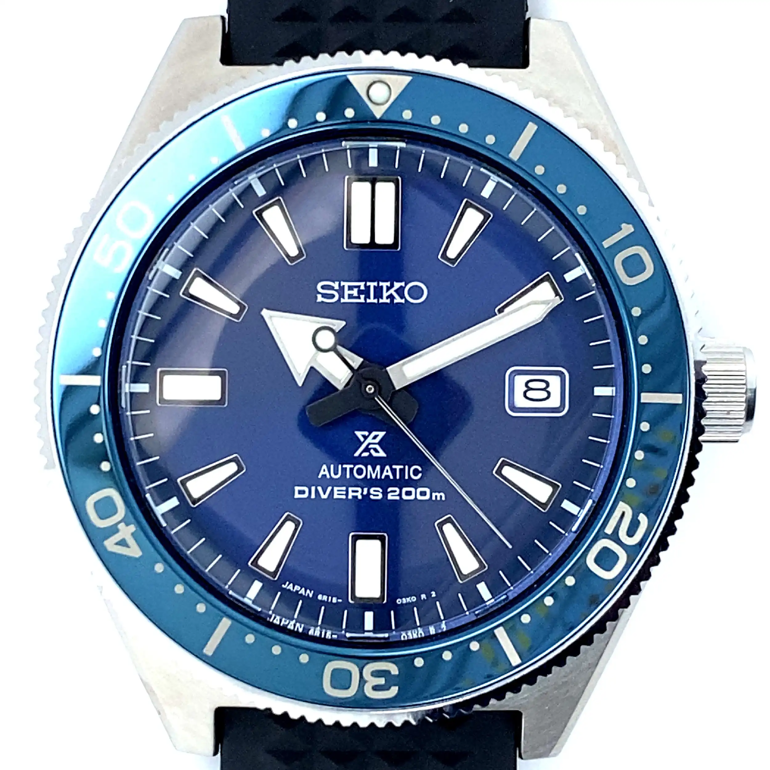 Seiko diver 200m blue sale